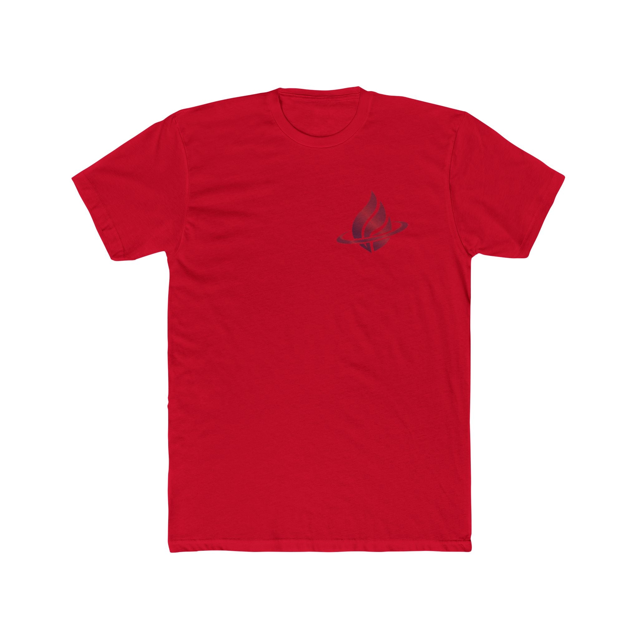 Prometheus Statue Flame Graphic Tee — Mythic Firefront T‑Shirt
